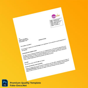 India Tech Celestial Innovations LLP Employment Verification Letter Template (Word & PDF) 3 page