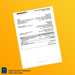 India Techguru Invoice Template in Word and PDF formats