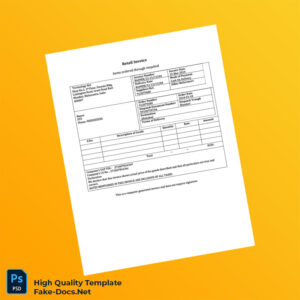 India Technology Nxt Invoice Template in Word and PDF formats