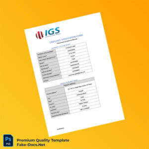 India Toshiba Software India Employment Verification Letter Template (Word & PDF) 4 page