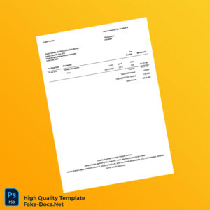 India Uber India Systems Private Limited Invoice Template in Word and PDF formats