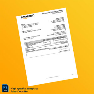 India VCELL INDIA IMPEX PRIVATE LIMITED Invoice Template in Word and PDF formats