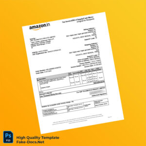 India VRP Telematics Private Limited Invoice Template in Word and PDF formats