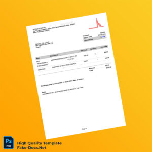 India WORLD STAR NDT Invoice Template in Word and PDF formats