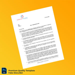 India WeblogySphere Employment Verification Letter Template (Word & PDF) 5 page