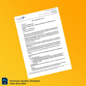 India i-Process Services Employment Verification Letter Template (Word & PDF) 6 page