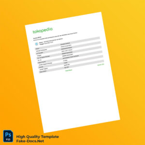 Indonesia BPJS Invoice Template in Word and PDF formats