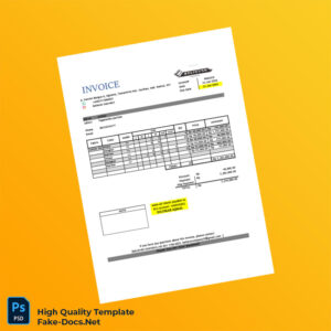 Indonesia Believer Konveksi Invoice Template in Word and PDF formats