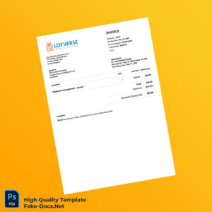 Indonesia Five Galaxies Commerce Ltd Invoice Template in Word and PDF formats