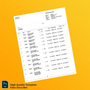 Indonesia Kaosku Polos Invoice Template in Word and PDF formats 2 page Indonesia Kaosku Polos Invoice Template in Word and PDF formats 2 page