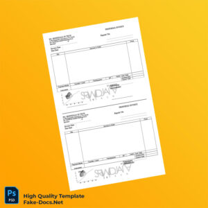 Indonesia PO SRIWIDJAJA IN TECH Proforma Invoice Template in Word and PDF formats 2 page