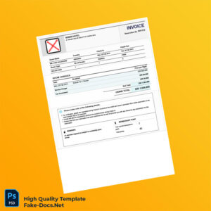 Indonesia Sunan Hotel Invoice Template in Word and PDF formats