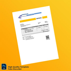 Indonesia Transport Samarinda Invoice Template in Word and PDF formats