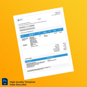 Indonesia Yayasan Tahfidz Sulaimaniyah Invoice Template in Word and PDF formats