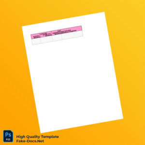 Invoice Template Guide Template in Word and PDF formats 6 page