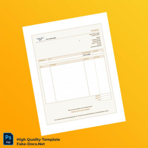 Invoice Template for Businesses Invoice Template in Word and PDF formats