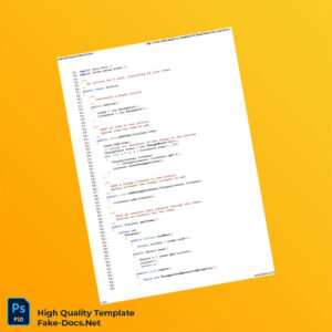 Invoice Template in Word and PDF formats 2 page