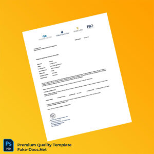 Italy Princess Cruises Employment Verification Letter Template (Word & PDF)