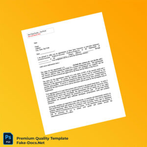 Kent State University Employment Verification Letter Template (Word & PDF) 3 page