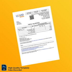 Kenya Liquid Intelligent Technologies Invoice Template in Word and PDF formats 3 page Kenya Liquid Intelligent Technologies Invoice Template in Word and PDF formats 3 page