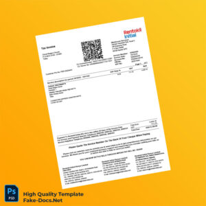 Kenya Rentokil Initial K Ltd Invoice Template in Word and PDF formats Kenya Rentokil Initial K Ltd Invoice Template in Word and PDF formats