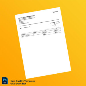 Malaysia Brightstar Computer Sdn Bhd Invoice Template in Word and PDF formats