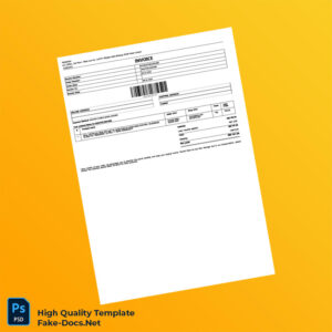 Malaysia Mylaptops Invoice Template in Word and PDF formats