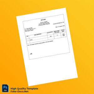 Malaysia Stylo Sdn Bhd Invoice Template in Word and PDF formats 8 page