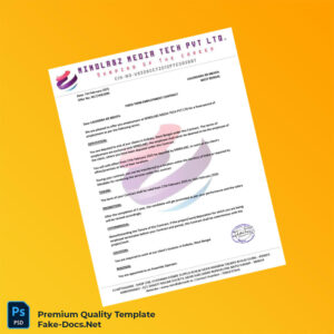 Mindlabz Media Tech Pvt Ltd Employment Verification Letter Template (Word & PDF) 5 page Mindlabz Media Tech Pvt Ltd Employment Verification Letter Template (Word & PDF) 5 page
