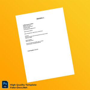 New Zealand Westlake Boys High School Invoice Template in Word and PDF formats New Zealand Westlake Boys High School Invoice Template in Word and PDF formats