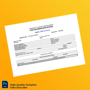 Nigeria University of Ibadan Invoice Template in Word and PDF formats Nigeria University of Ibadan Invoice Template in Word and PDF formats