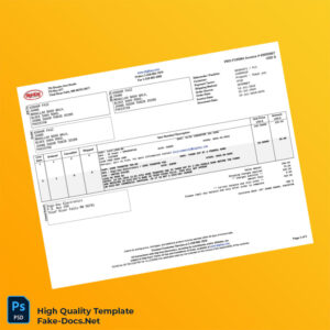 Pakistan Digi-Key Electronics Pro Forma Invoice Template in Word and PDF formats 2 page Pakistan Digi-Key Electronics Pro Forma Invoice Template in Word and PDF formats 2 page