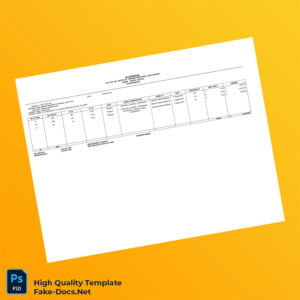 Pakistan MA Enterprises Invoice Template in Word and PDF formats Pakistan MA Enterprises Invoice Template in Word and PDF formats