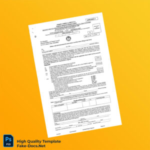 Pakistan Medical and Dental Council Registration Certificate Template in Word and PDF formats 2 page Pakistan Medical and Dental Council Registration Certificate Template in Word and PDF formats 2 page