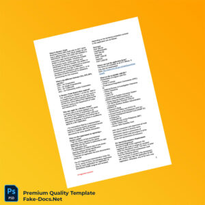 Philippines DTI Business Registration Certificate Template (Word & PDF) 6 page