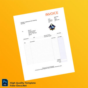 Philippines Ghitzlie Foodhouse and Catering Services Invoice Template in Word and PDF formats Philippines Ghitzlie Foodhouse and Catering Services Invoice Template in Word and PDF formats
