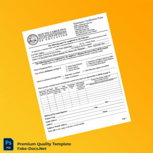 Philippines Office of Educator Services Employment Verification Letter Template (Word & PDF) 2 page