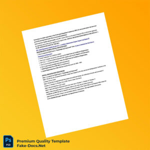 Philippines PRC Initial Registration Certificate Template (Word & PDF)