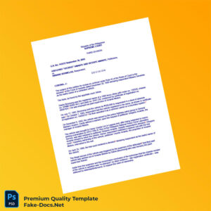 Philippines Supreme Court Certificate of Registration Template (Word & PDF) 7 page