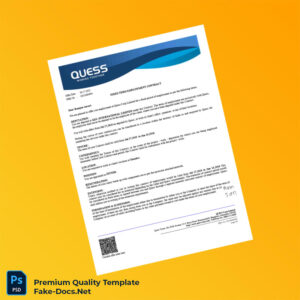 Quess Corporation Employment Verification Letter Template (Word & PDF) 5 page