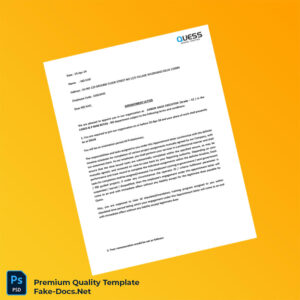 Qwess Corporation Salary Certificate Template (Word & PDF) 6 page