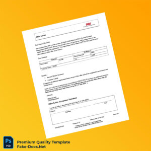 RAY Contract Research Organization Employment Verification Letter Template (Word & PDF)