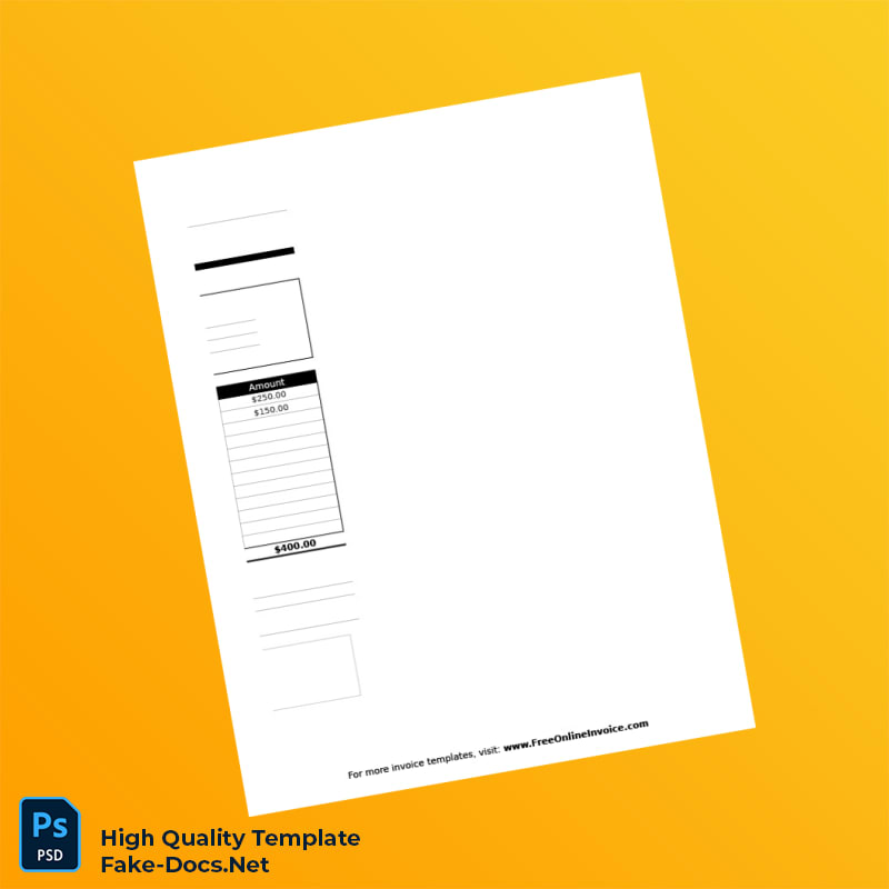 Receipt Invoice Template in Word and PDF formats 5 page Receipt Invoice Template in Word and PDF formats 5 page