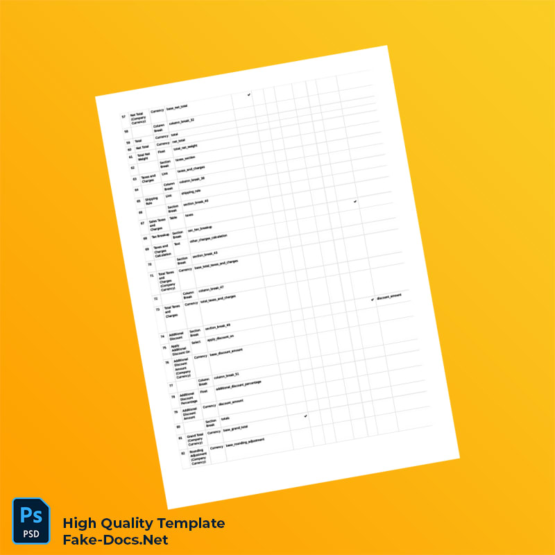 Sales Invoice Template in Word and PDF formats 6 page Sales Invoice Template in Word and PDF formats 6 page