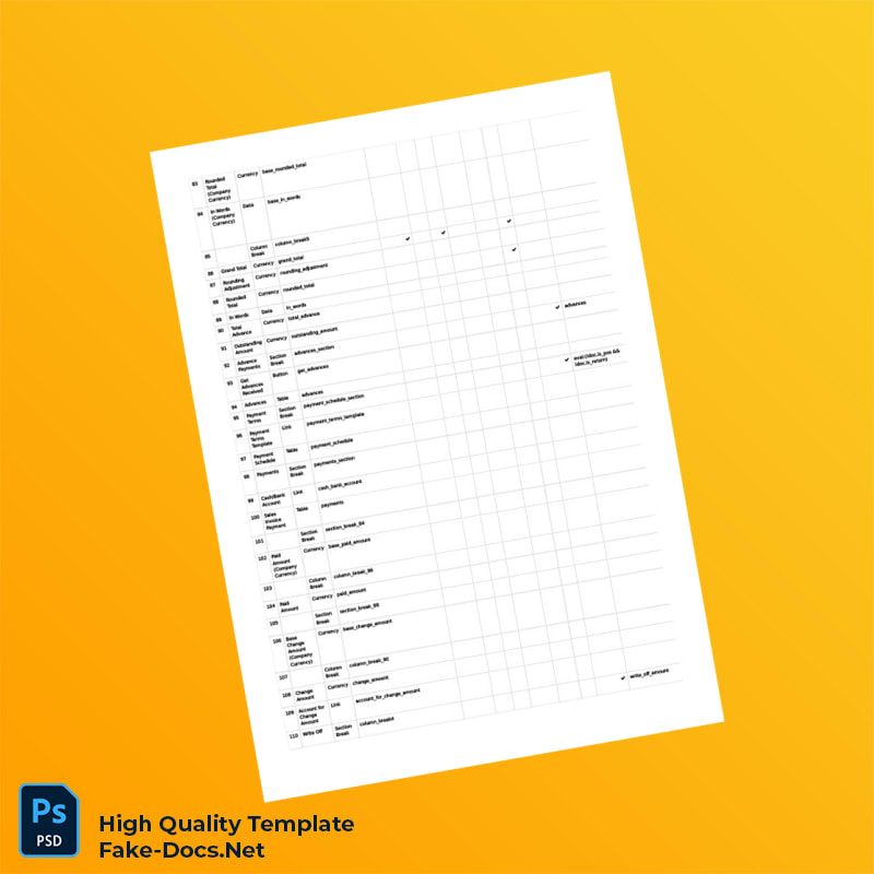 Sales Invoice Template in Word and PDF formats 6 page Sales Invoice Template in Word and PDF formats 6 page