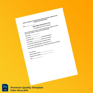 Sample Employment Verification Letter Template (Word & PDF) Sample Employment Verification Letter Template (Word & PDF)