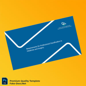 Saudi Commission for Health Specialties Employment Verification Letter Template (Word & PDF) 4 page