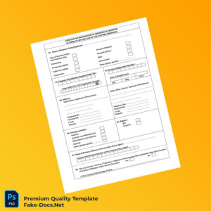Sri Lanka Customs Importers and Exporters Registration Form Template (Word & PDF) 4 page