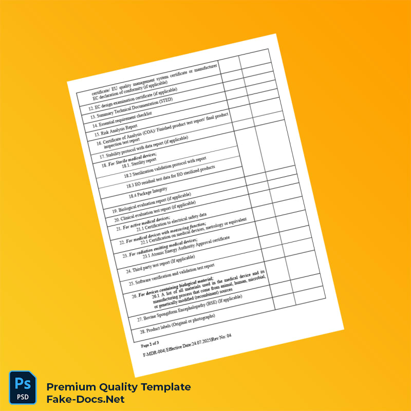 Sri Lanka National Medicines Regulatory Authority Re-Registration Dossier Submission Checklist Template (Word & PDF) 3 page Sri Lanka National Medicines Regulatory Authority Re-Registration Dossier Submission Checklist Template (Word & PDF) 3 page