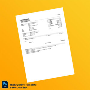 Sri Lanka Tekno Track Invoice Template in Word and PDF formats Sri Lanka Tekno Track Invoice Template in Word and PDF formats